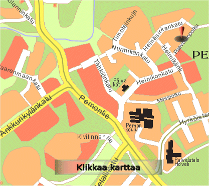 As Oy Pernon Harjakas sijainti kartalla