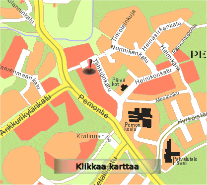 As Oy T&auml;hki&ouml;nkumpu sijainti kartalla